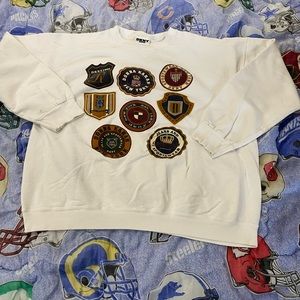 VTG 90s DKNY Jeans Donna Karan Women’s Crewneck One size fits all